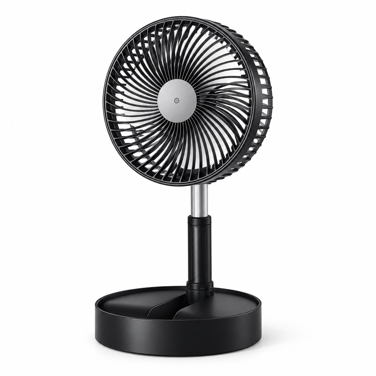 Diseño retráctil de ventilador a batería recargable por USB