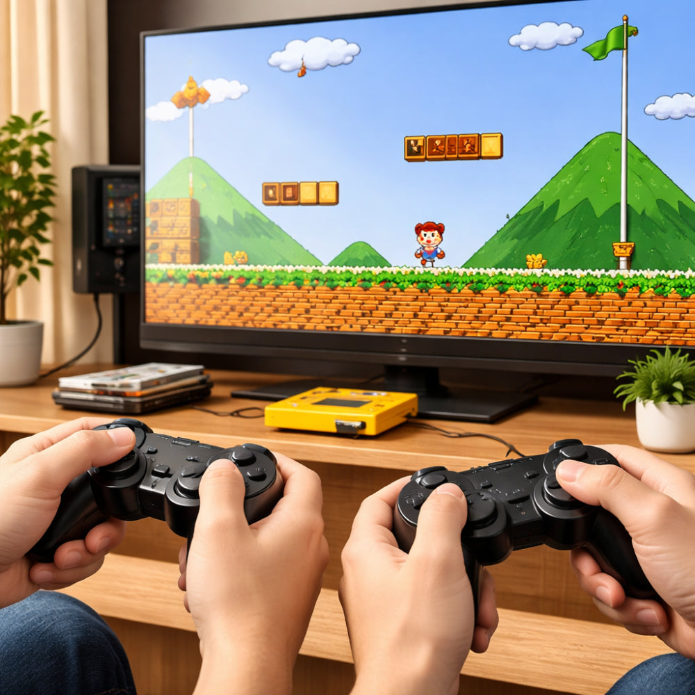 Consola de Jogos Retro Plug and Play Sistema de TV