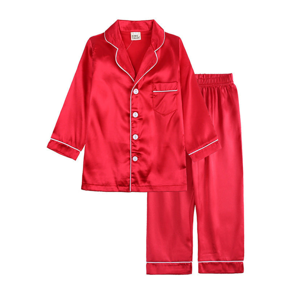 Silk Kids Pajama Set Pure Mulberry Comfort - Image 18