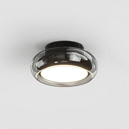 June Retro Glas Overflademonteret Loftlampe | LED Indendørs Lampe