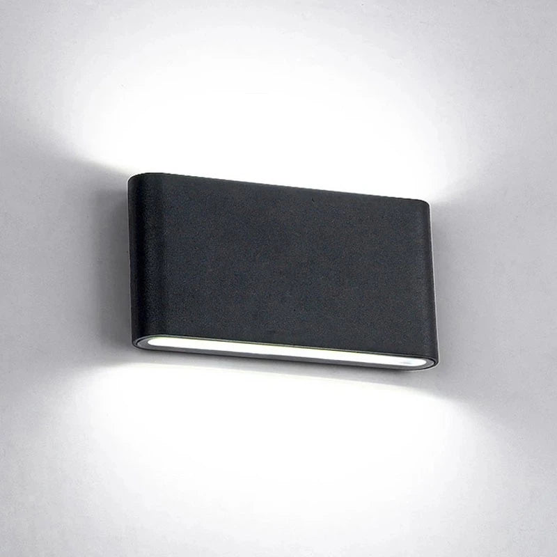 AeroBeam | Lampada da Parete Impermeabile per Esterni | Alluminio Resistente, a Risparmio Energetico