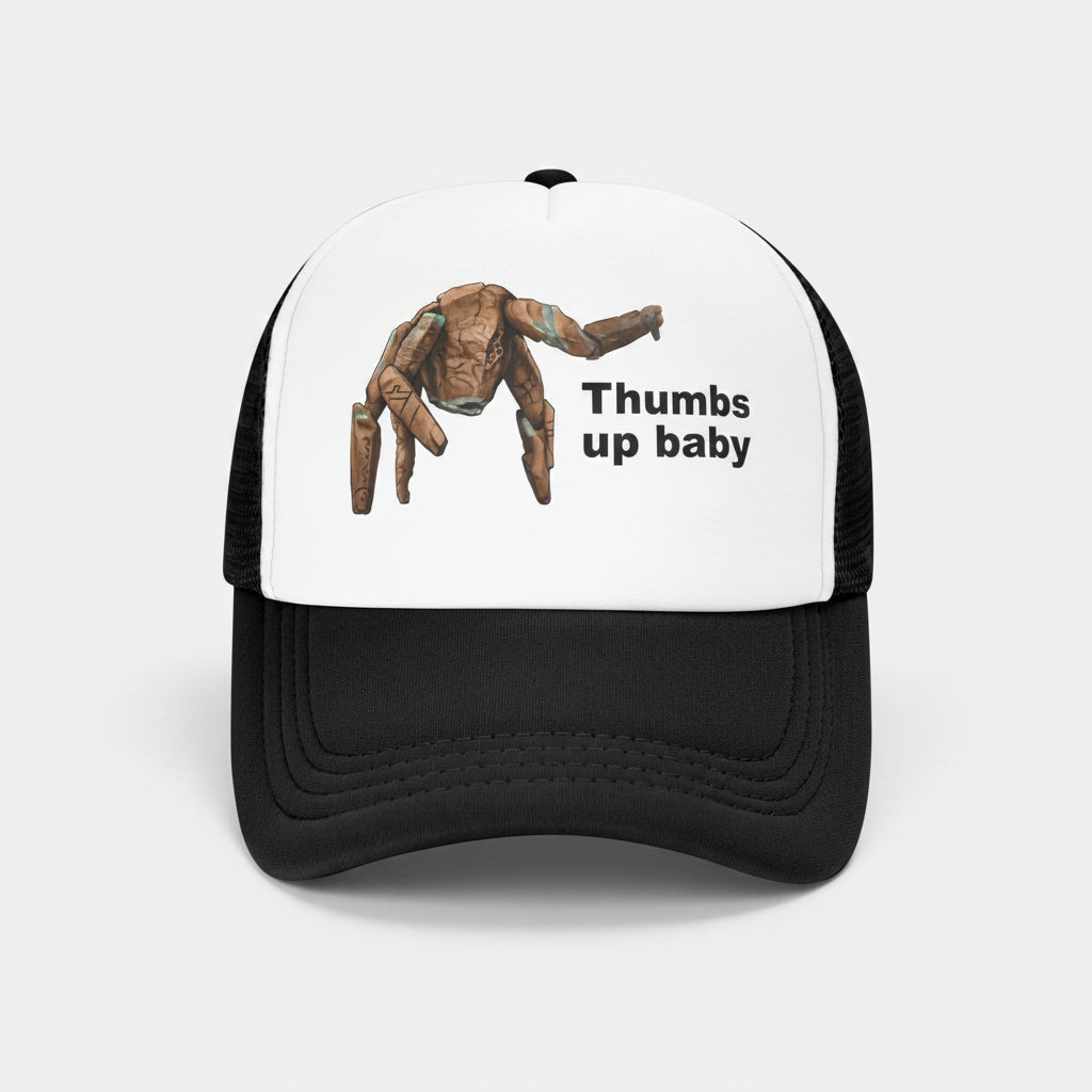 Baseball Cap Trucker Hat Mesh Adjustable Snapback Project Rocky