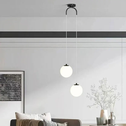 Luna Pendelleuchte | Nordisches modernes Glas-Kugel-Design