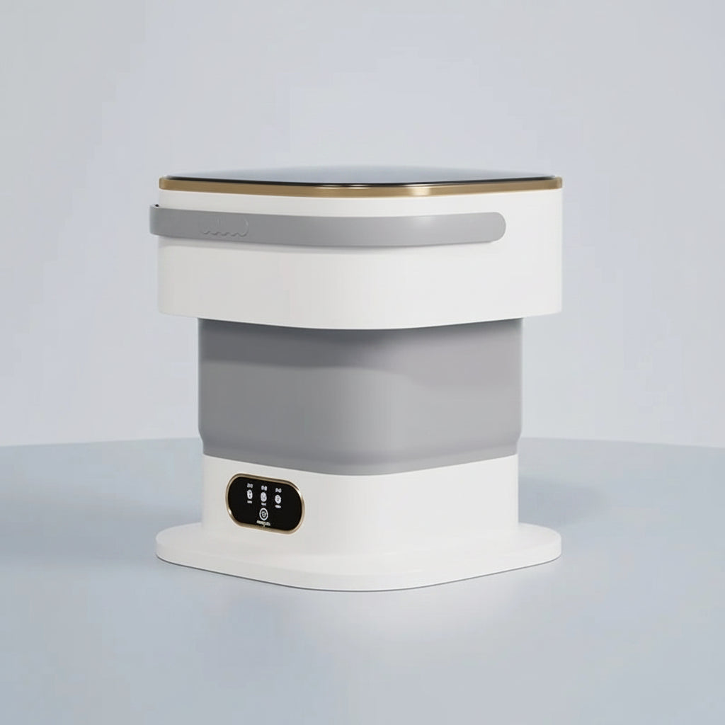 Máquina de Lavar Portátil Mini Dobrável Compacta para Roupa