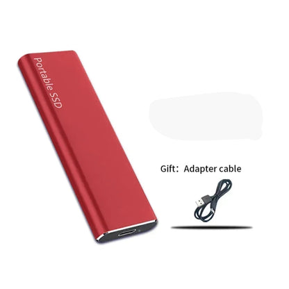 Ekstern Harddisk Bærbar SSD USB 3.2 Hurtig Lagerenhed