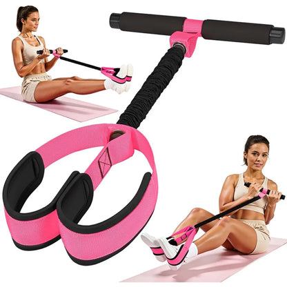 Rullo per Addominali con Fascia di Resistenza Allenatore Fitness per Allenamento Core