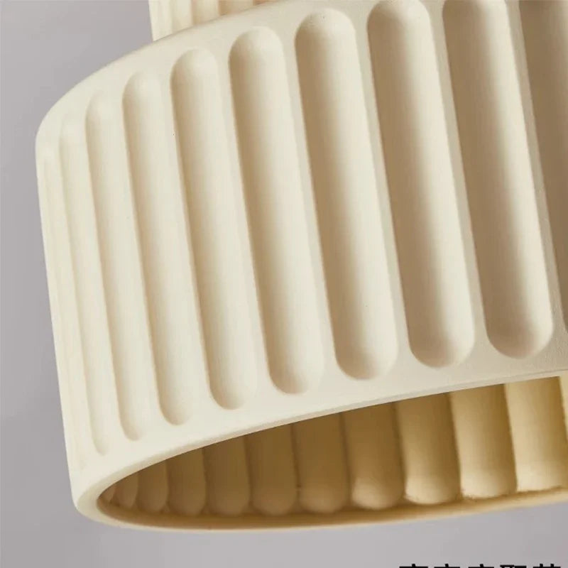 Nordic Ripple Ceiling Light | Sculptural Form, Soft Illumination