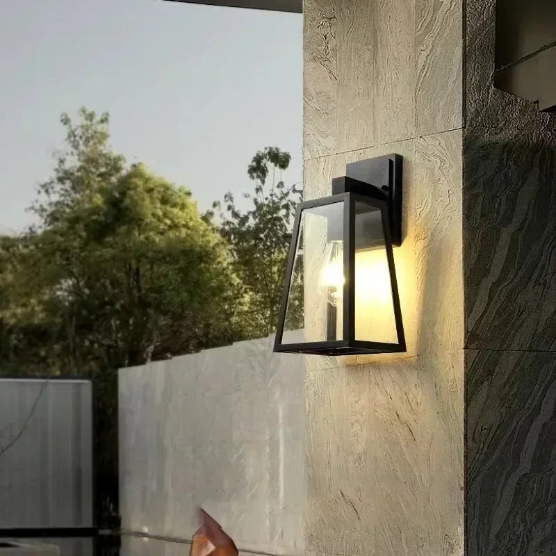 Verona Outdoor Wall Lamp | European Modern Lantern Light