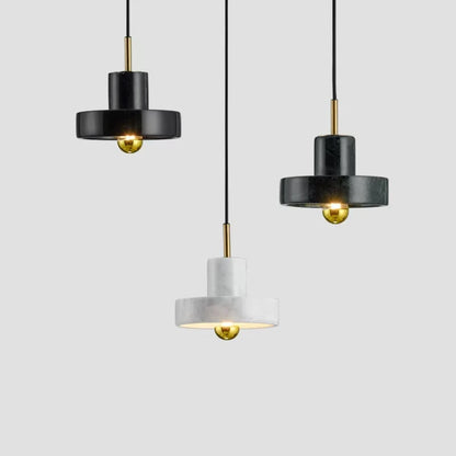 Lampă suspendată din marmură | Design postmodern din piatră naturală