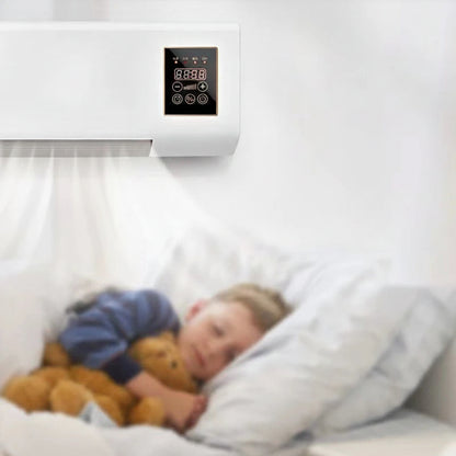 Bærbar aircondition vægmonteret elektrisk varmeapparat