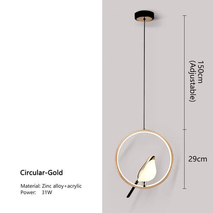 Skadependel | Nordisk LED-fugledesign