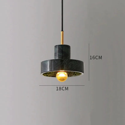 Lampă suspendată din marmură | Design postmodern din piatră naturală