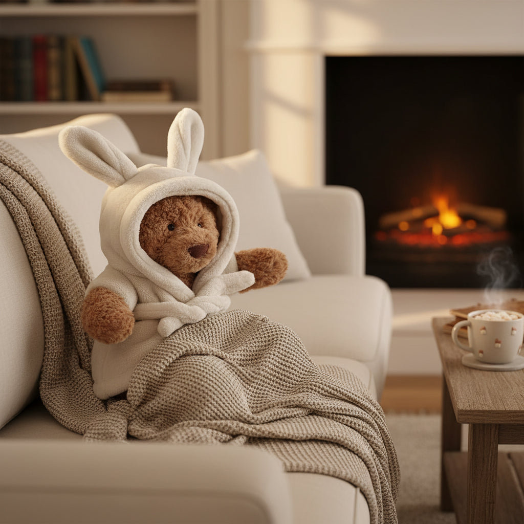 Plüschspielzeug Bunnycat Weiches Kuscheltier Niedliche Puppe Geschenk