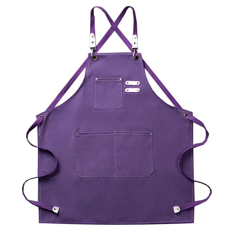 ProWear | Șorț de bucătărie din pânză | Pentru bucătari și îmbrăcăminte de lucru unisex