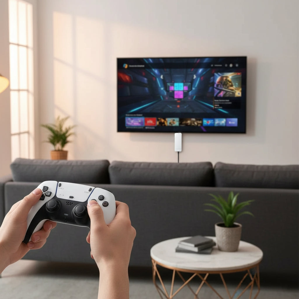 שלטים אלחוטיים לקונסולת משחקים Game Console Stick 4K רטרו גיימינג