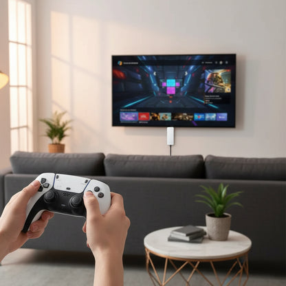 שלטים אלחוטיים לקונסולת משחקים Game Console Stick 4K רטרו גיימינג