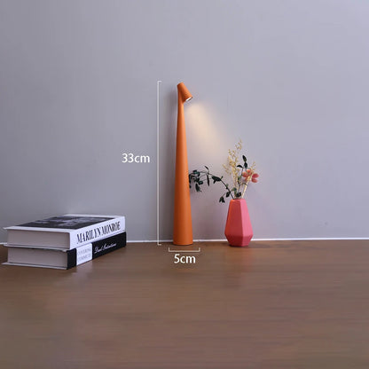 Glowora | מנורת שולחן LED | נטענת עם שליטה במגע לעמעום