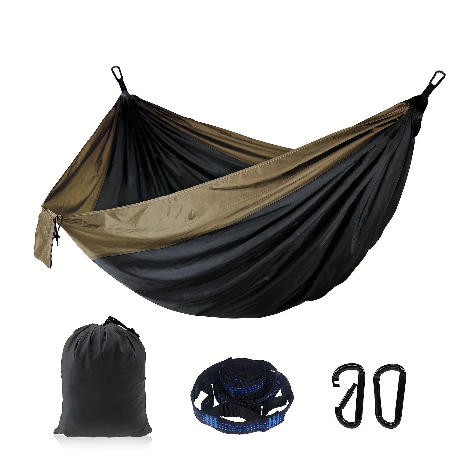 SkyLounge | Premium Double Camping Hammock with Tree Straps & Carabiners