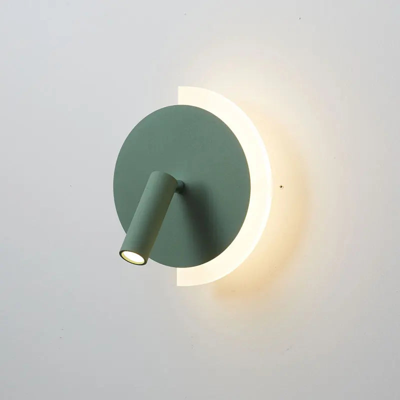 LunaSpot Lampada da Parete | Design Moderno LED per Comodino