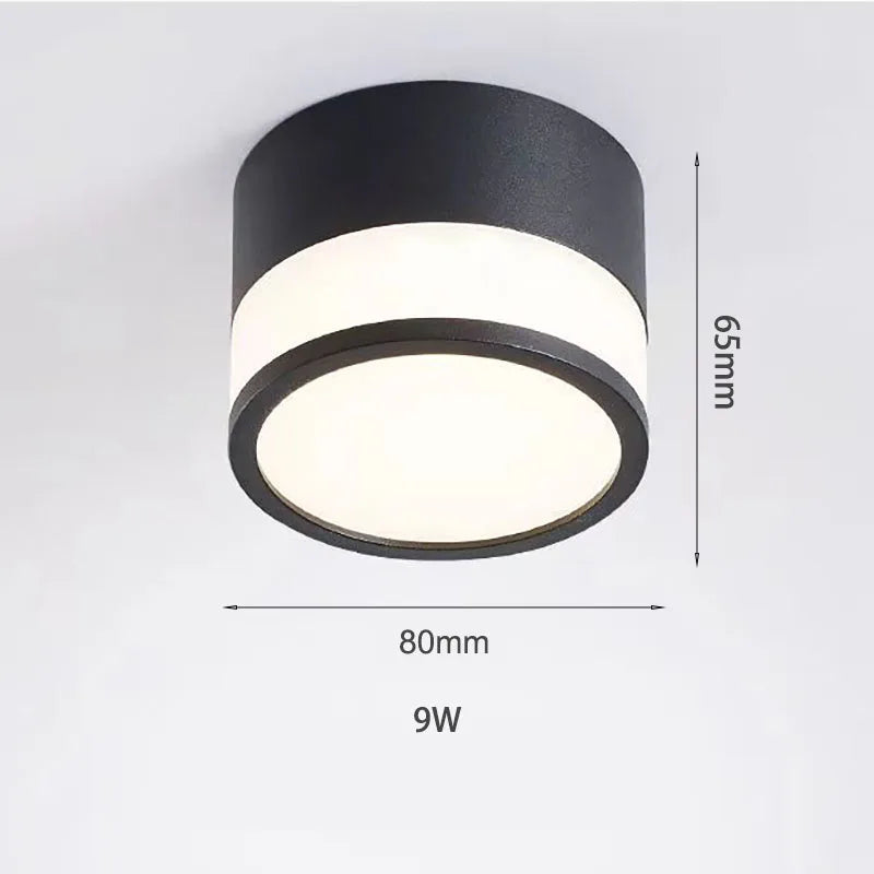 גוף תאורה שקוע LED נורדי | 9W / 15W מנורת תקרה