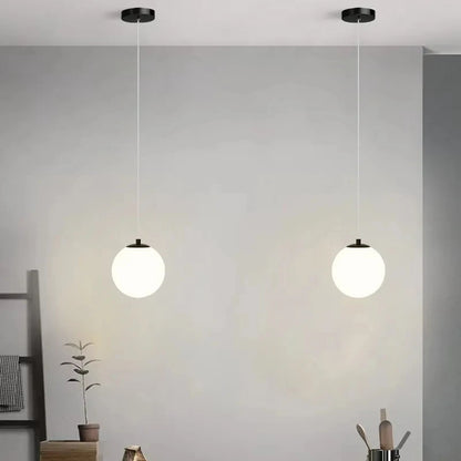 Luna Pendelleuchte | Nordisches modernes Glas-Kugel-Design