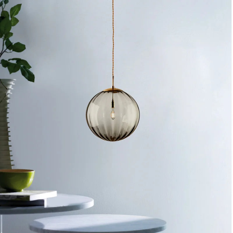 Modern Glass Ball Pendant Light | Nordic Elegance for Every Space