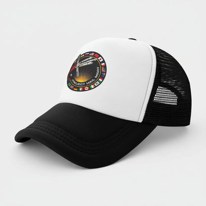 Baseball Cap Trucker Hat Mesh Adjustable Snapback Project Rocky