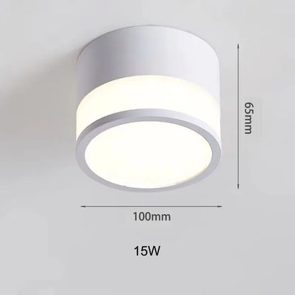 גוף תאורה שקוע LED נורדי | 9W / 15W מנורת תקרה