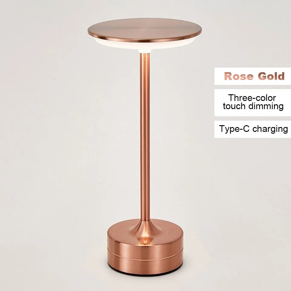 Lumaura | Touch Dimming LED Table Lamp | Rechargeable & Portable