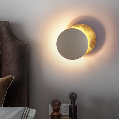 Lumină de Perete Lunaris | Aplice de Perete Inspirate de Eclipse Solare Moderne