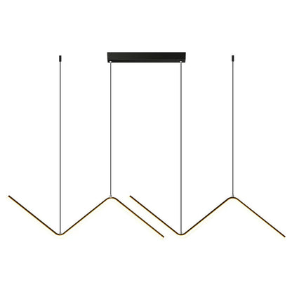 Aluminium-Hängeleuchte für Esszimmer | Modernes minimalistisches nordisches Lichtdesign