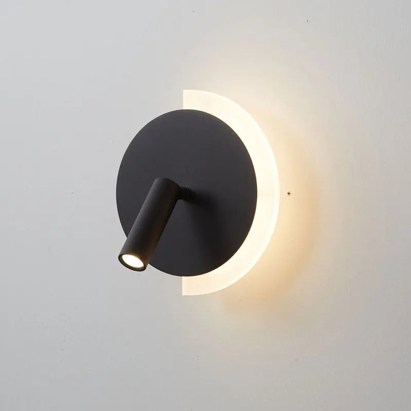 LunaSpot Lampada da Parete | Design Moderno LED per Comodino