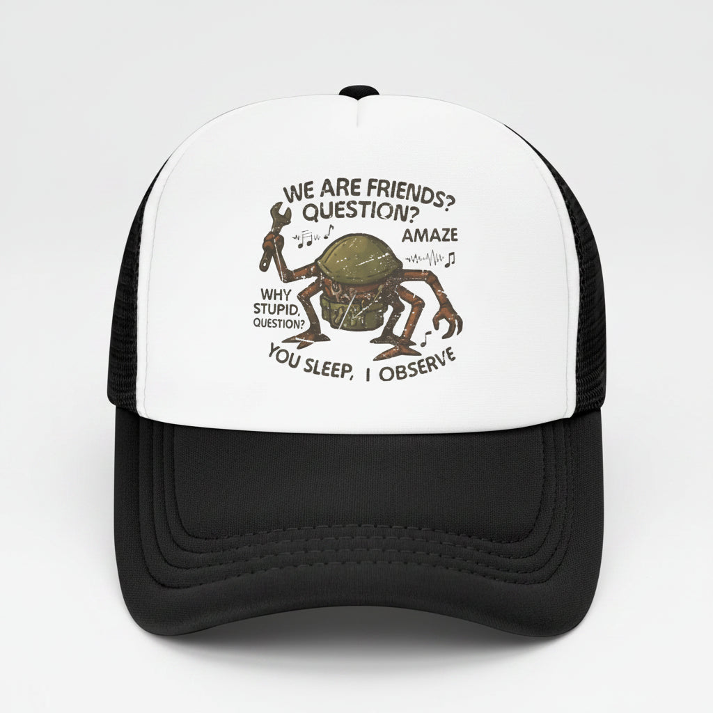 Baseball Cap Trucker Hat Mesh Adjustable Snapback Project Rocky