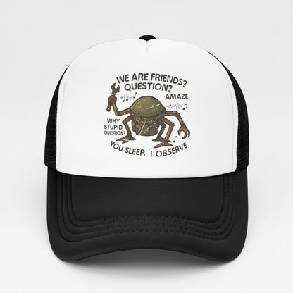 Baseball Cap Trucker Hat Mesh Adjustable Snapback Project Rocky