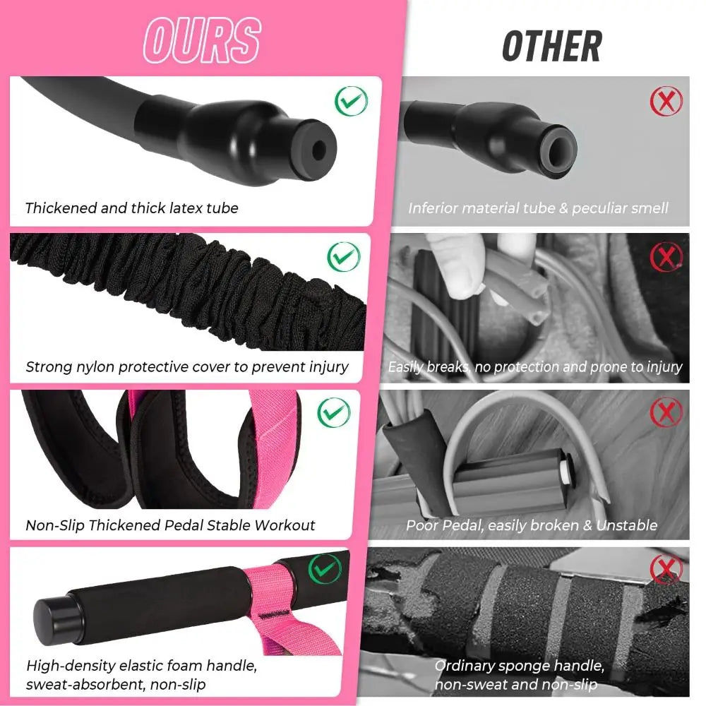 Rullo per Addominali con Fascia di Resistenza Allenatore Fitness per Allenamento Core