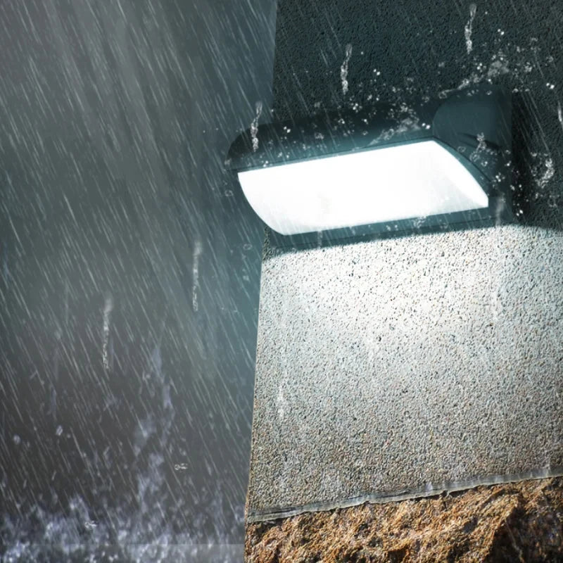 LED-Bewegungsmelder-Wandlampe | Wasserdichte Außen-Gartenlampe
