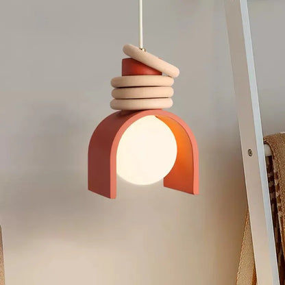 Lámpara Colgante Wabi-Sabi | Diseño Minimalista Japonés en Resina