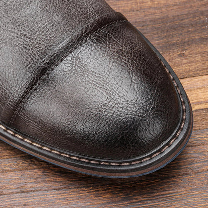 Frontier Leather Boots – Durable Men’s Classic Outdoor Footwear Orthopedic Support - Image 7