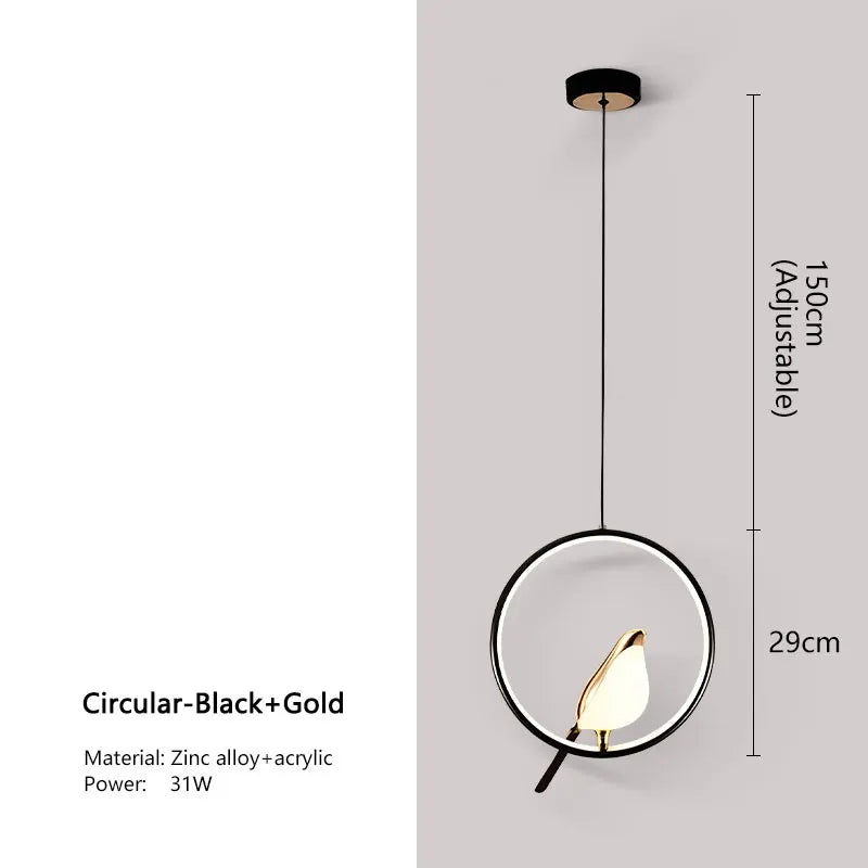 Skadependel | Nordisk LED-fugledesign