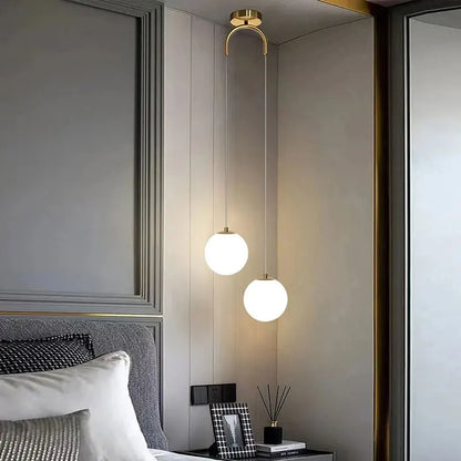Luna Pendelleuchte | Nordisches modernes Glas-Kugel-Design