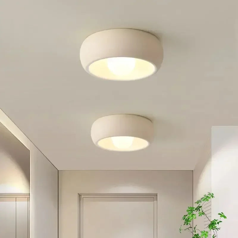 Minimalist Circular Ceiling Lamp | Modern Flush-Mount Light