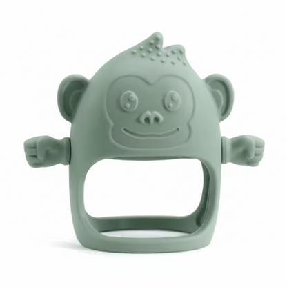 Baby Teething Mitten Silicone Chew Glove Soothing Sore Gums