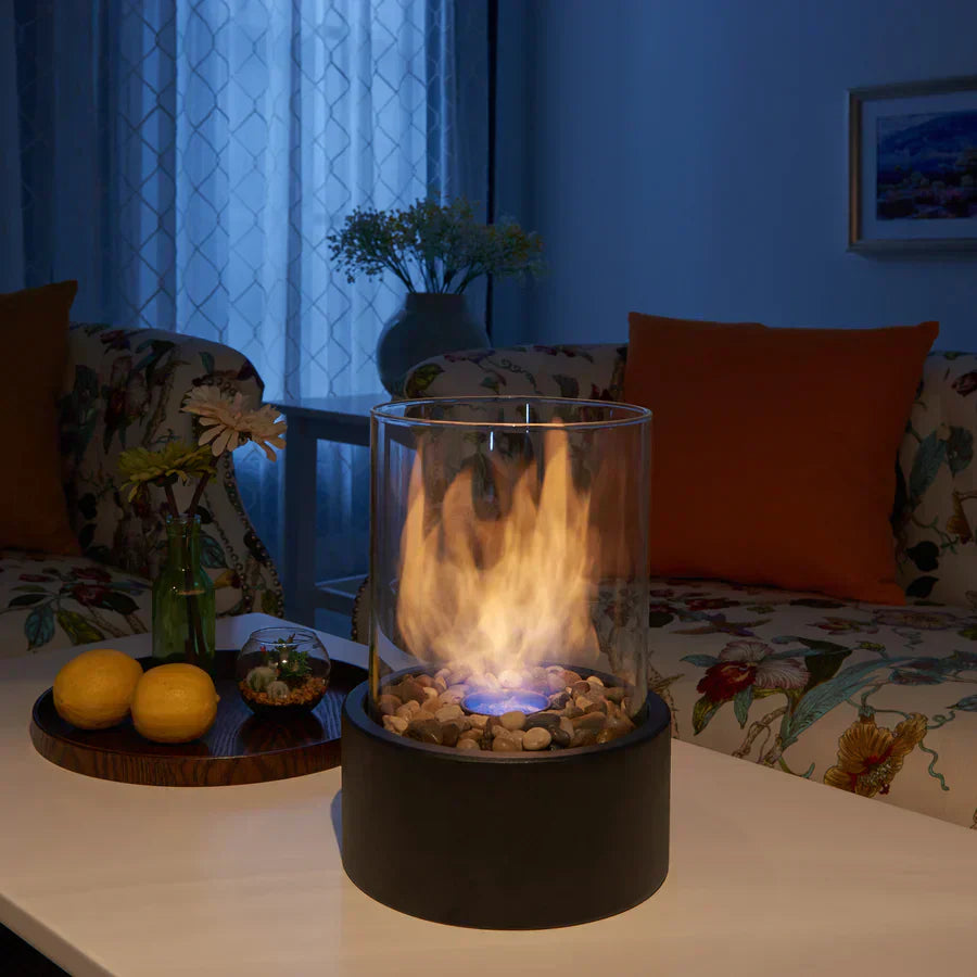 LumiFlame Portable Fireplace | Modern Ambience, Anywhere
