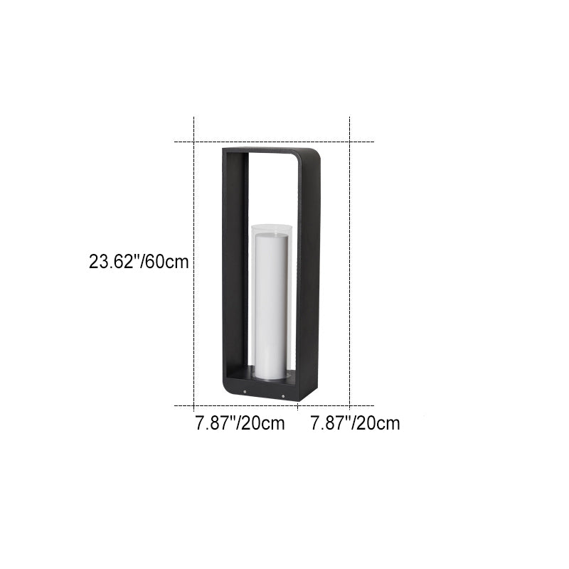 Modern Square Outdoor LED Light | Waterproof Solar LED Light