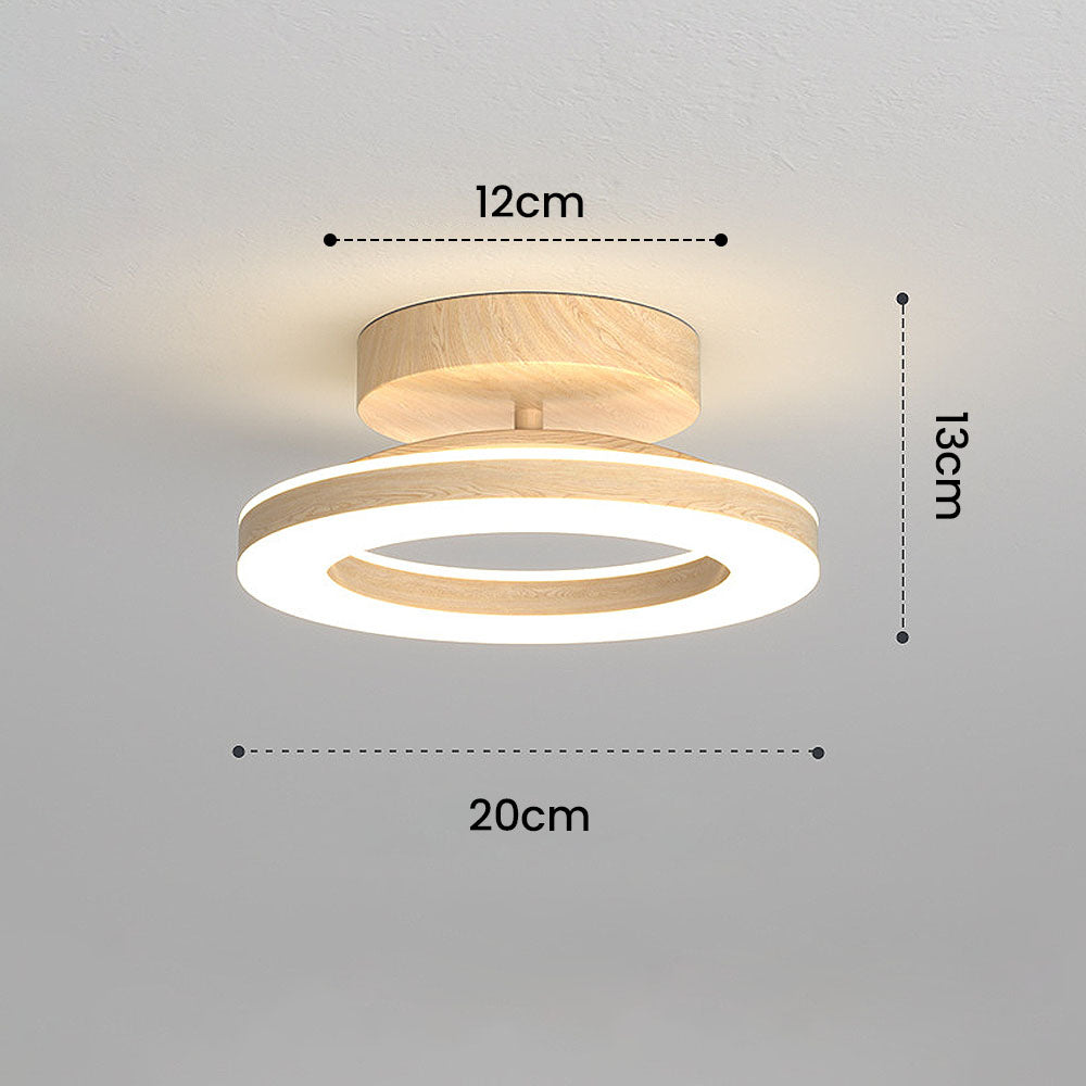 Acrylic Round LED Ceiling Light | Modern Hallway & Entrance Fixture