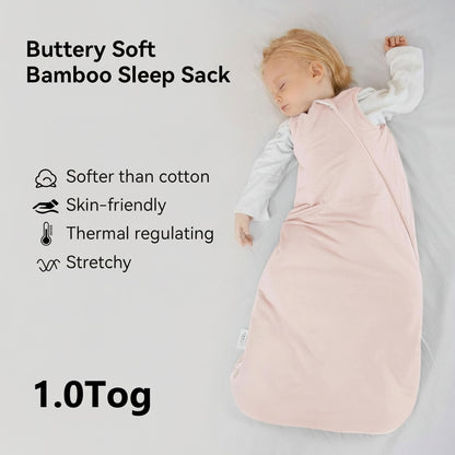 Baby Sleep Sack Bamboo Breathable Lightweight Sleeping Bag
