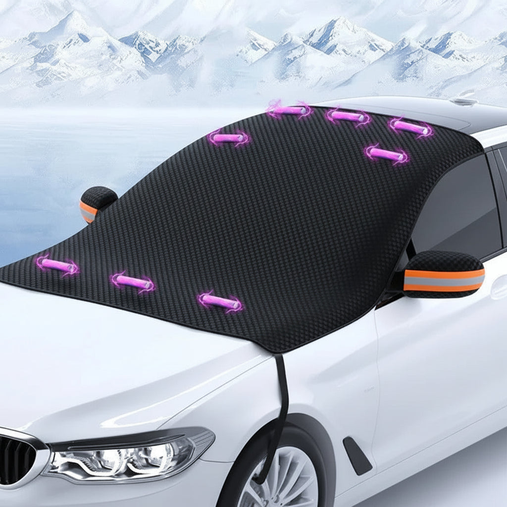 Windschutzscheiben-Schneeschutz Magnetischer Oxford-Stoff Eisschutz