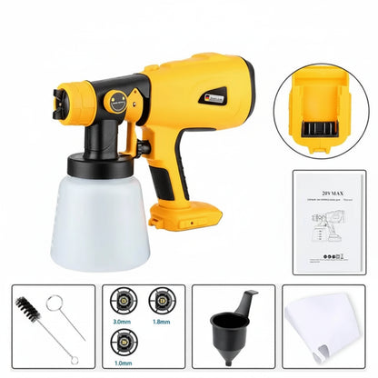 Paint Sprayer Cordless Electric Spray Gun Fast DIY Painting