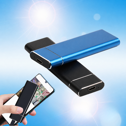 Disco Rigido Esterno Portatile USB C Ultra Sottile 500GB di Memoria