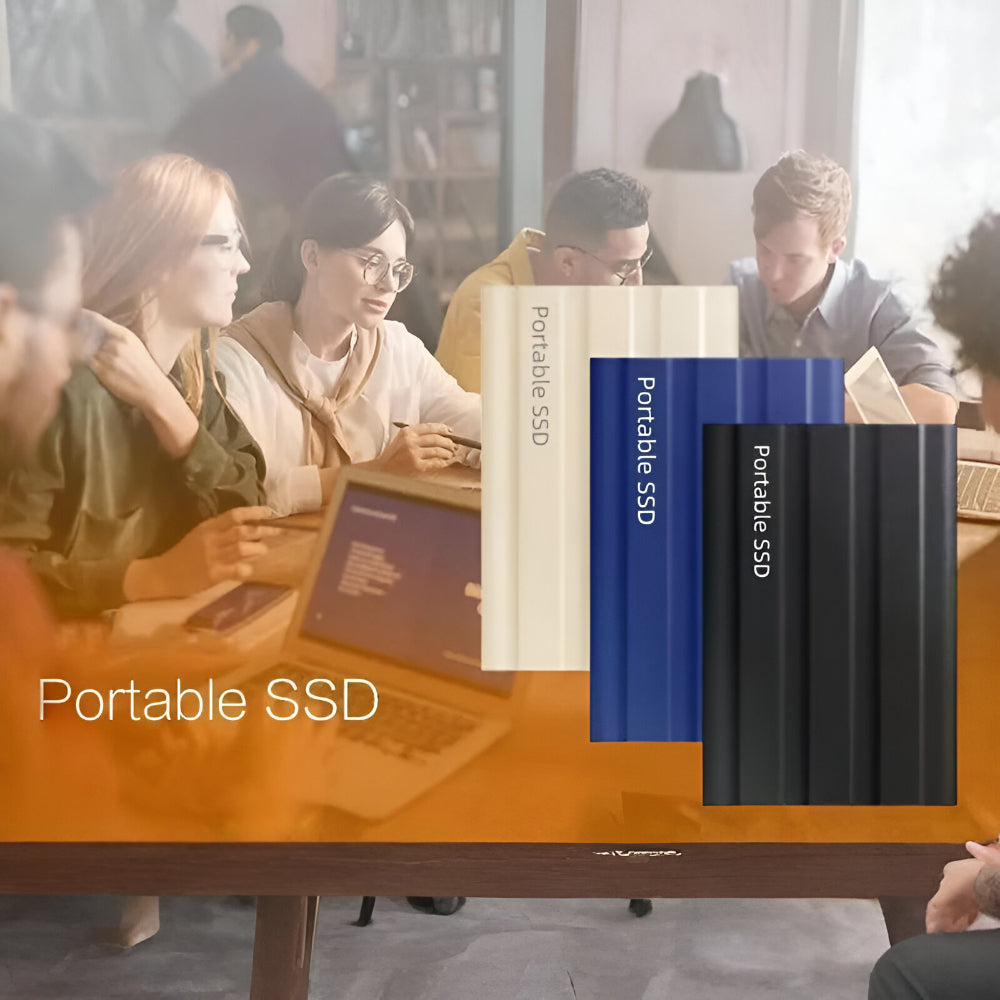 כונן חיצוני SSD התקן אחסון נייד מארז מתכתי